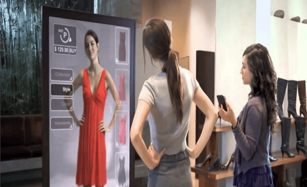 Virtual mirrors could impact retailers which adopt 5G